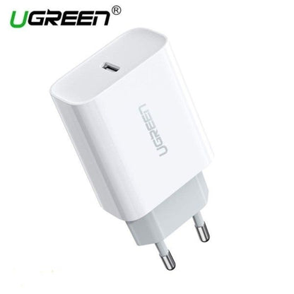 UGREEN Fast Charging Power Adapter PD 20W EU (White) | CD137