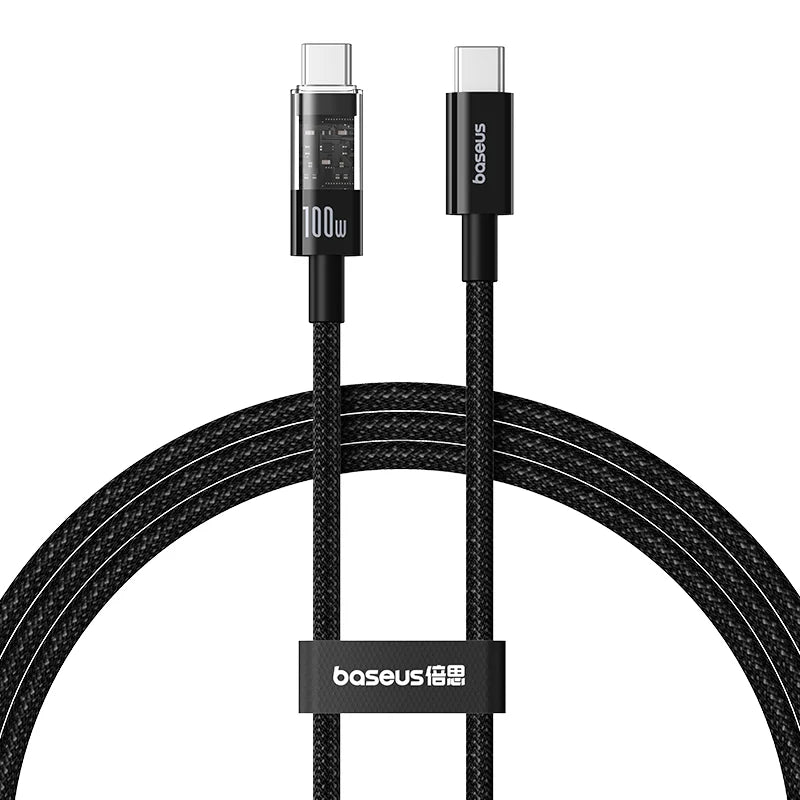Baseus Gem Type – C to Type – C 100W Fast Charging Data Cable