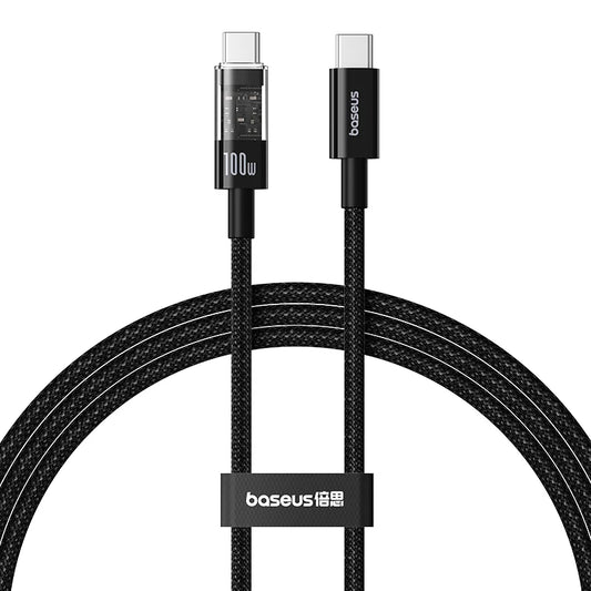 Baseus Gem Type – C to Type – C 100W Fast Charging Data Cable