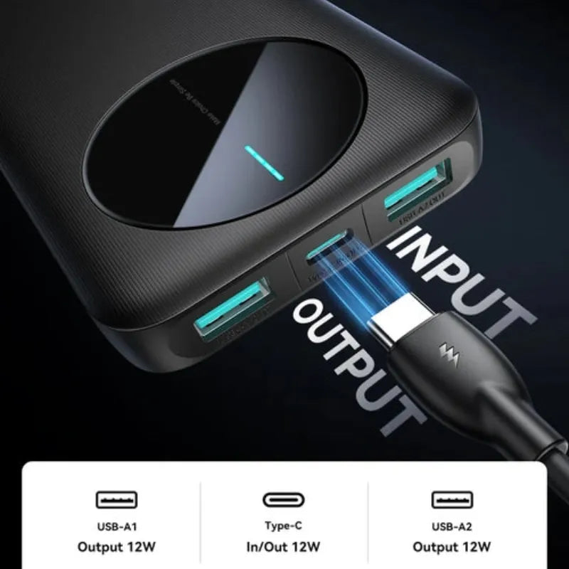 JOYROOM JR-PBF12 2.4A LED Power Bank 10000mAh