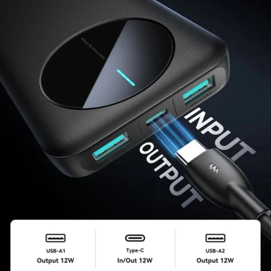 JOYROOM JR-PBF12 2.4A LED Power Bank 10000mAh