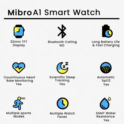 Mibro A1 Smart Watch
