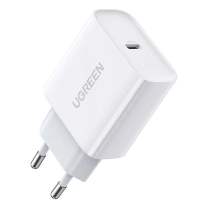 UGREEN Fast Charging Power Adapter PD 20W EU (White) | CD137